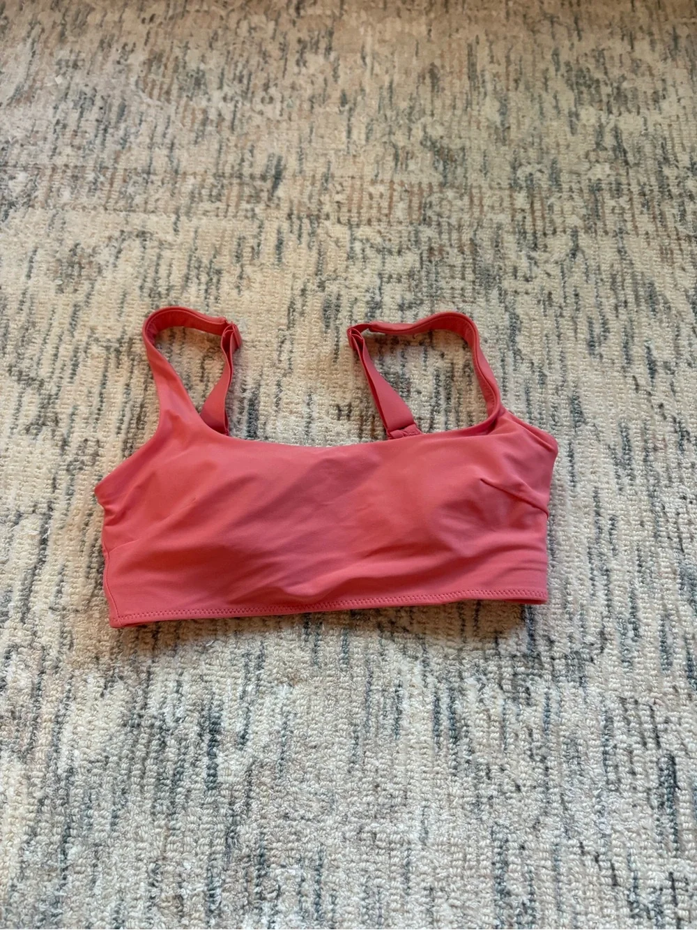 Lululemon Waterside Square-Neck Swim Top A/B cup